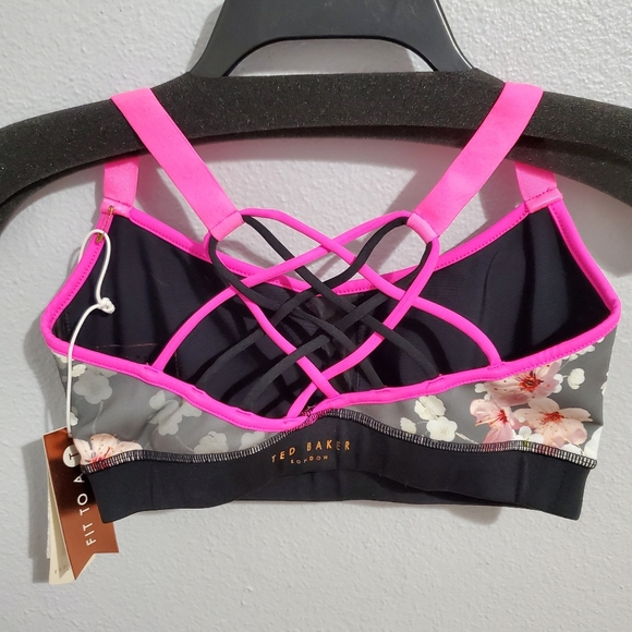 Ted Baker Oriental Blossom Sports Bra Size Small - Picture 6 of 7
